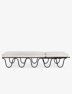 Peggy Outdoor Chaise by Sarah Sherman Samuel