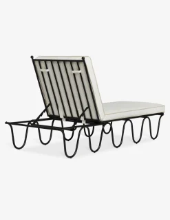 Peggy Outdoor Chaise by Sarah Sherman Samuel