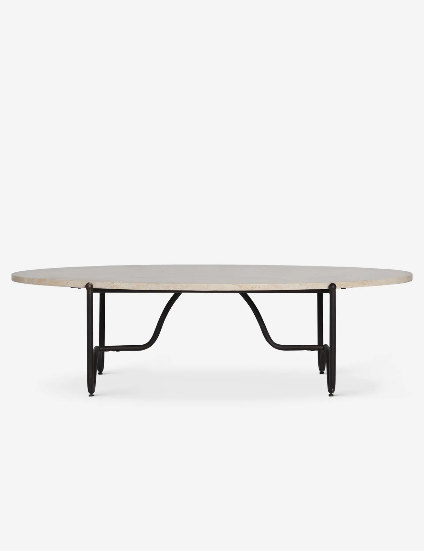 Peggy Outdoor Oval Coffee Table by Sarah Sherman Samuel