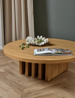 Pentwater Round Coffee Table by Sarah Sherman Samuel