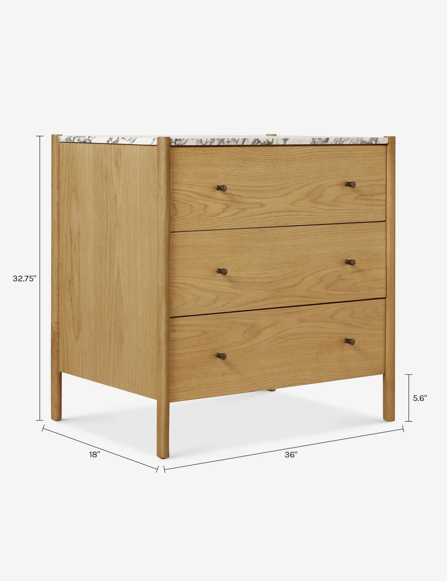 Philana 3-Drawer Dresser
