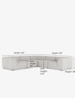 Phillipa Indoor / Outdoor Corner Sectional Sofa