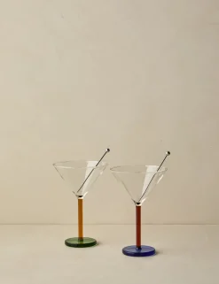 Piano Cocktail Glass (Set of 2) by Sophie Lou Jacobsen