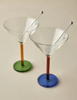 Piano Cocktail Glass (Set of 2) by Sophie Lou Jacobsen