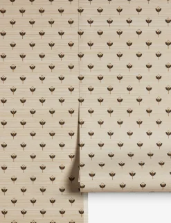 Poiret Grasscloth Wallpaper