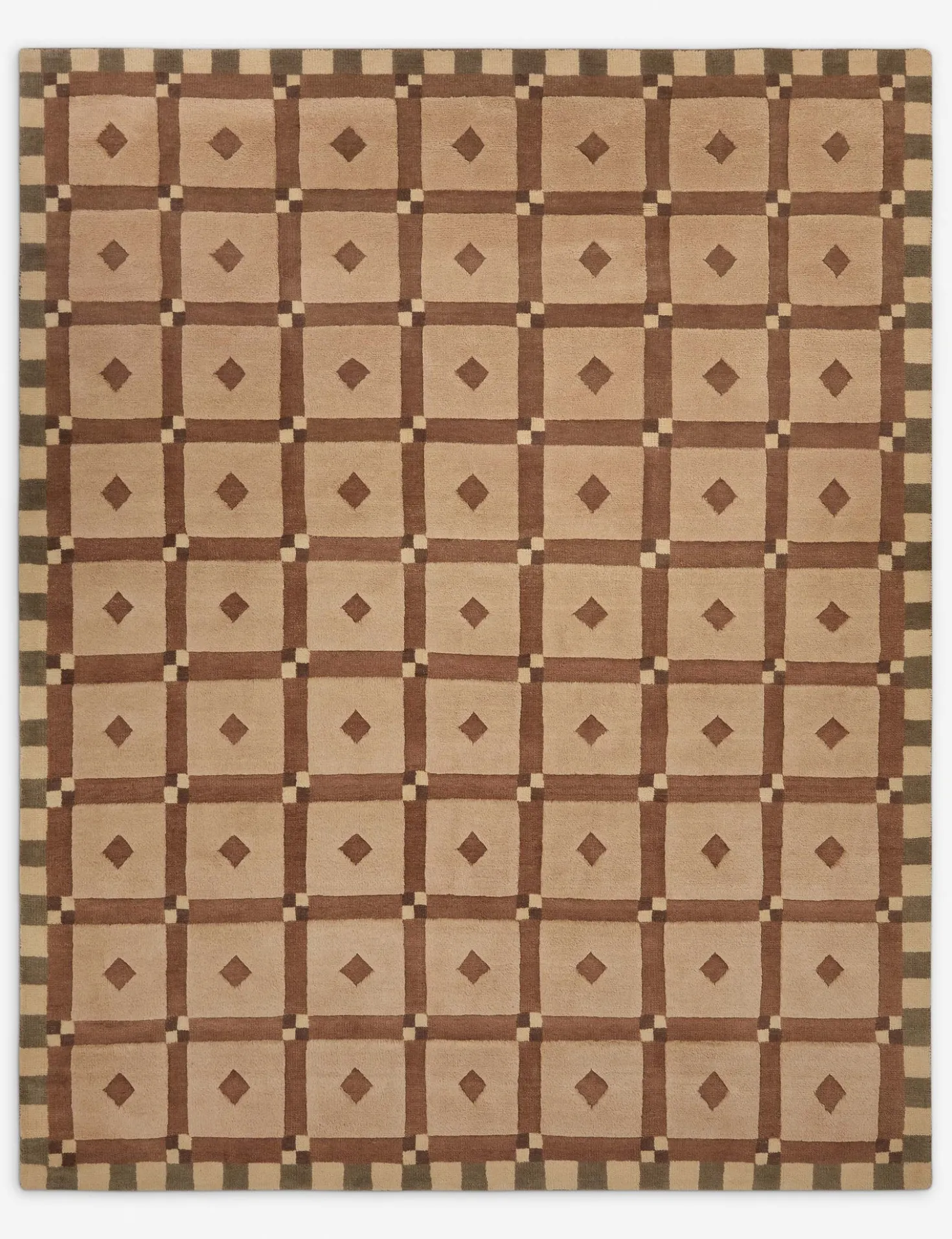 Popham Hand-Knotted Wool Rug
