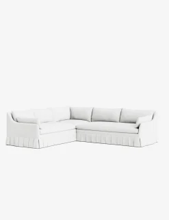 Portola Luxe Depth Pleated Corner Sectional Sofa
