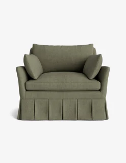 Portola Luxe Depth Pleated Chair