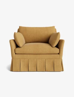Portola Luxe Depth Pleated Chair