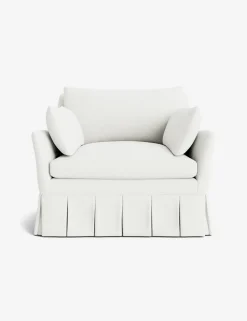 Portola Luxe Depth Pleated Chair