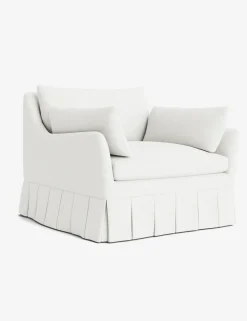 Portola Luxe Depth Pleated Chair