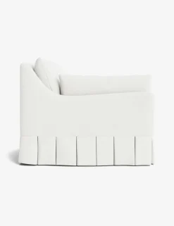 Portola Luxe Depth Pleated Chair