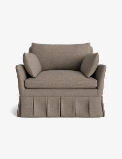 Portola Luxe Depth Pleated Chair