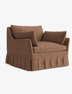 Portola Luxe Depth Pleated Chair