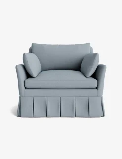 Portola Luxe Depth Pleated Chair