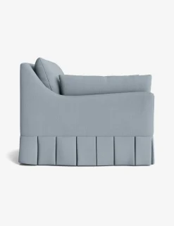 Portola Luxe Depth Pleated Chair