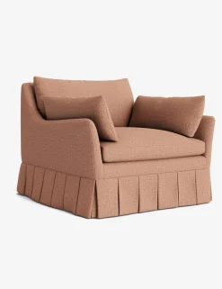 Portola Luxe Depth Pleated Chair