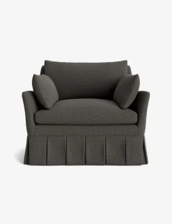 Portola Luxe Depth Pleated Chair