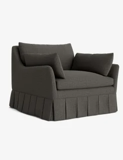 Portola Luxe Depth Pleated Chair