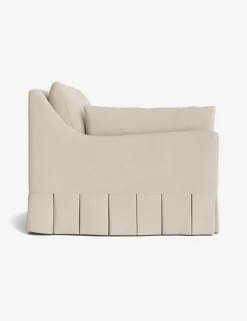 Portola Luxe Depth Pleated Chair