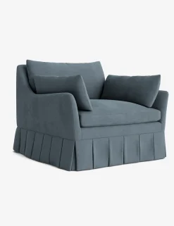Portola Luxe Depth Pleated Chair
