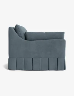 Portola Luxe Depth Pleated Chair