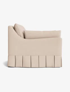 Portola Luxe Depth Pleated Chair