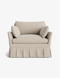 Portola Luxe Depth Pleated Chair