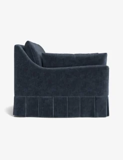 Portola Luxe Depth Pleated Chair