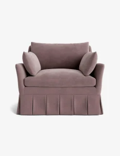 Portola Luxe Depth Pleated Chair