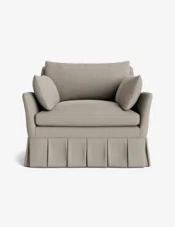 Portola Luxe Depth Pleated Chair