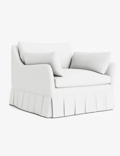 Portola Luxe Depth Pleated Chair