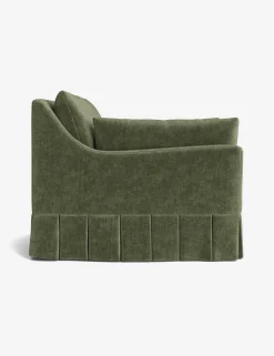 Portola Luxe Depth Pleated Chair