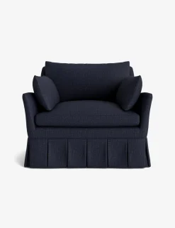 Portola Luxe Depth Pleated Chair