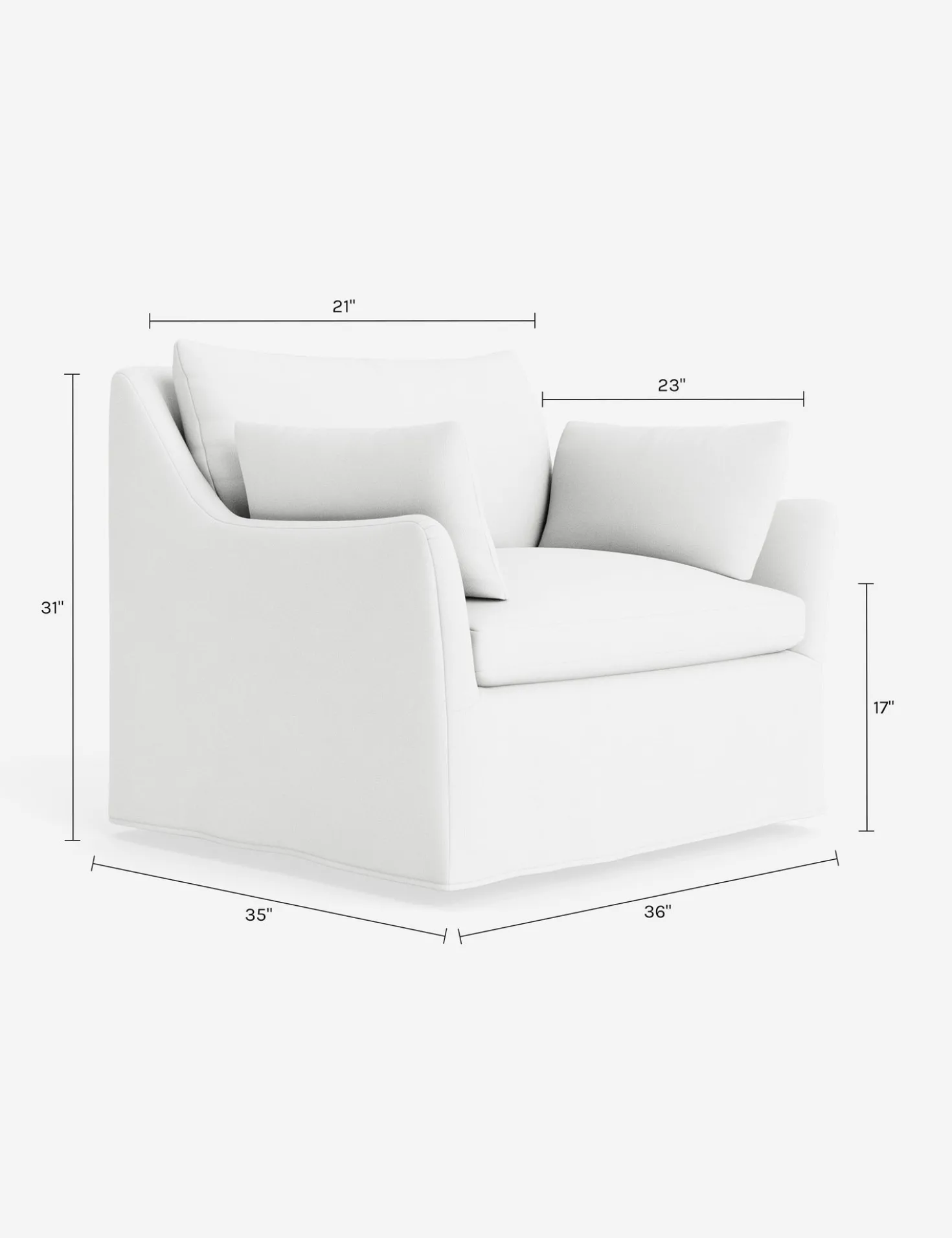 Portola Slipcover Chair