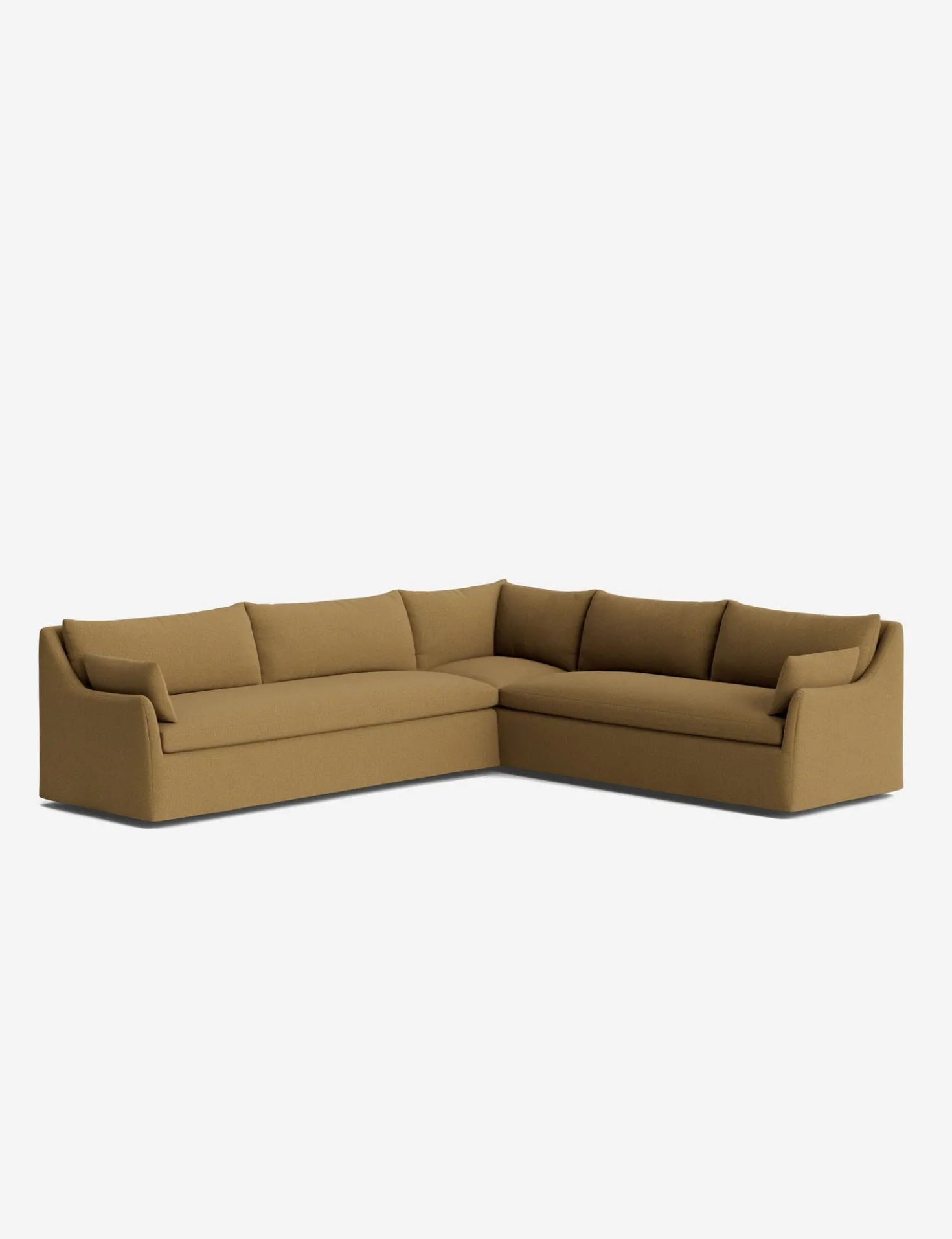 Portola Slipcover Corner Sectional Sofa
