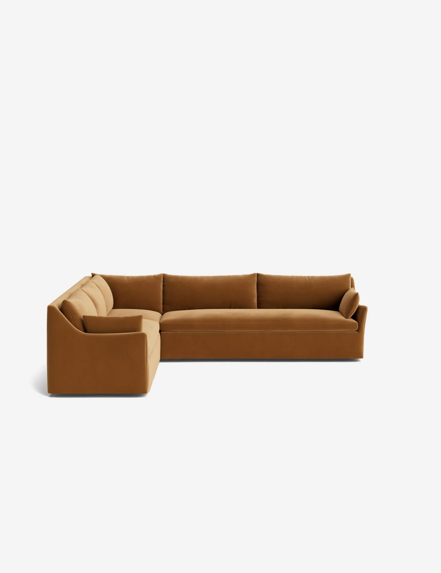 Portola Slipcover Corner Sectional Sofa