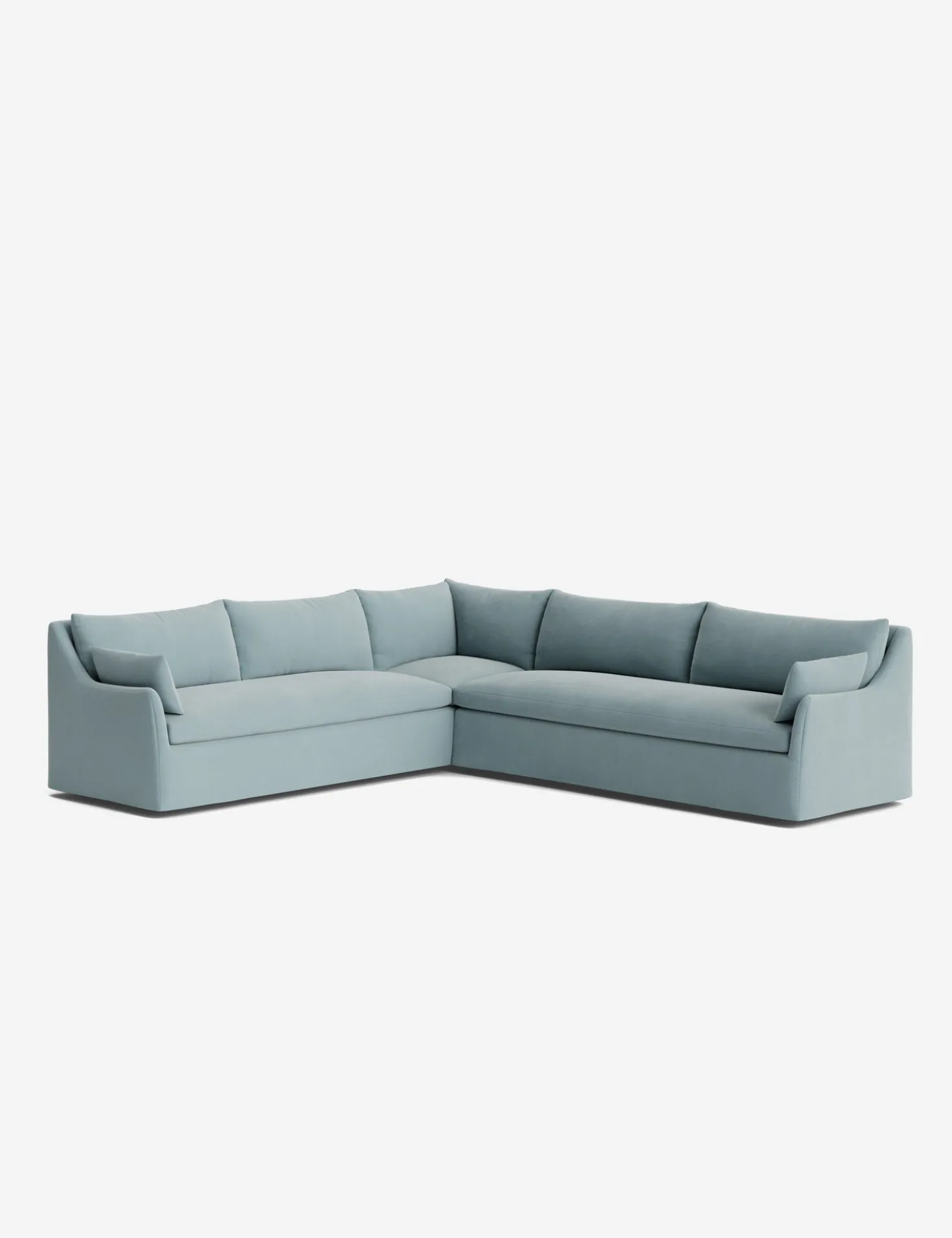 Portola Slipcover Corner Sectional Sofa