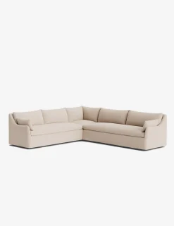 Portola Slipcover Corner Sectional Sofa