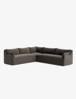 Portola Slipcover Corner Sectional Sofa