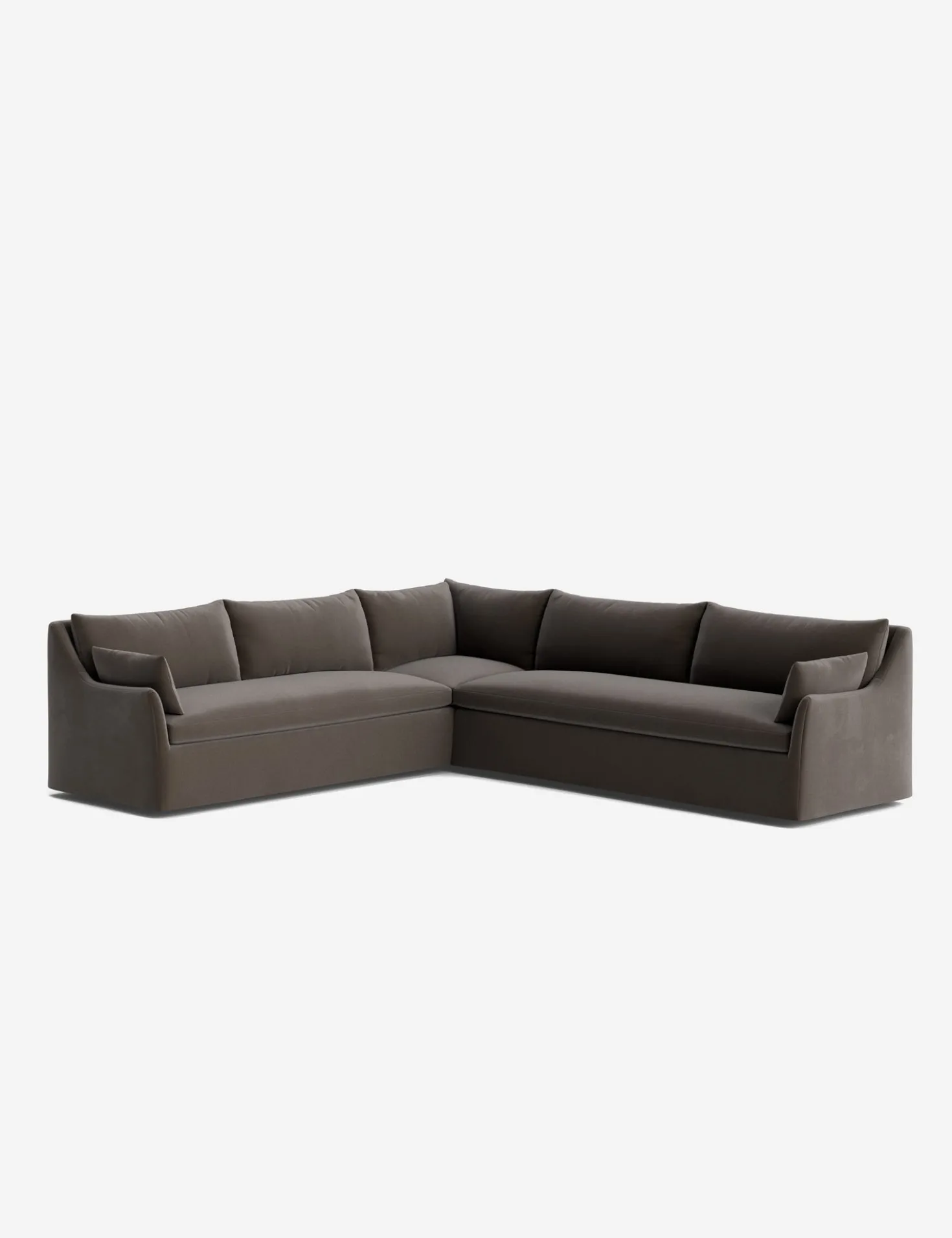 Portola Slipcover Corner Sectional Sofa