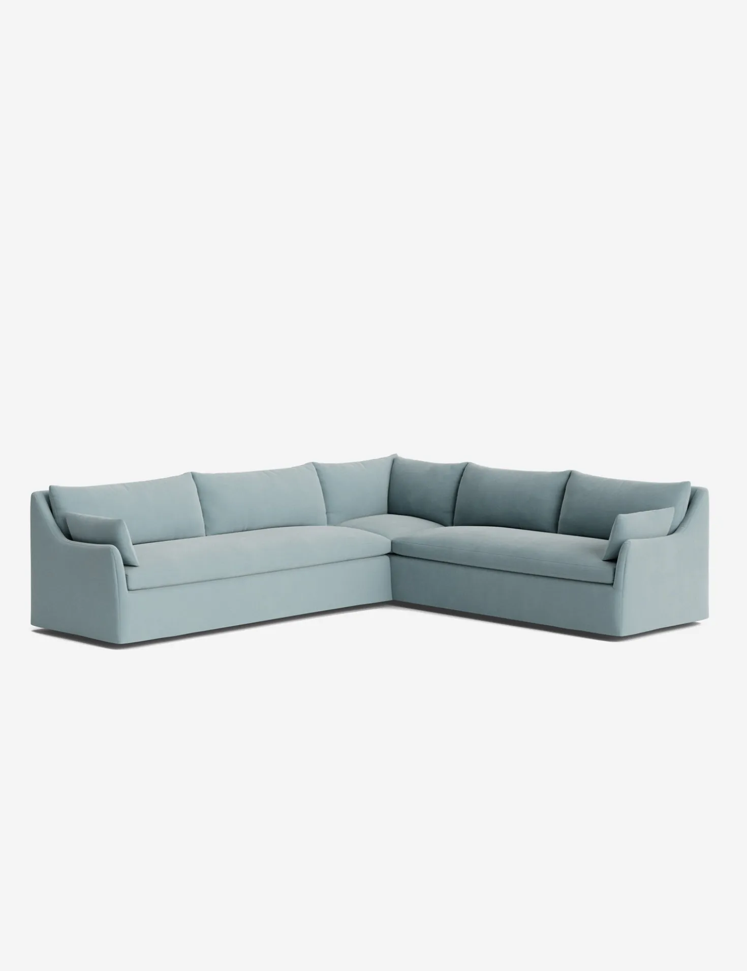 Portola Slipcover Corner Sectional Sofa