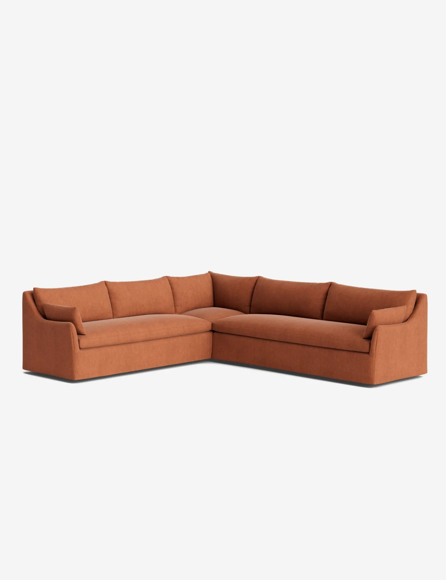 Portola Slipcover Corner Sectional Sofa