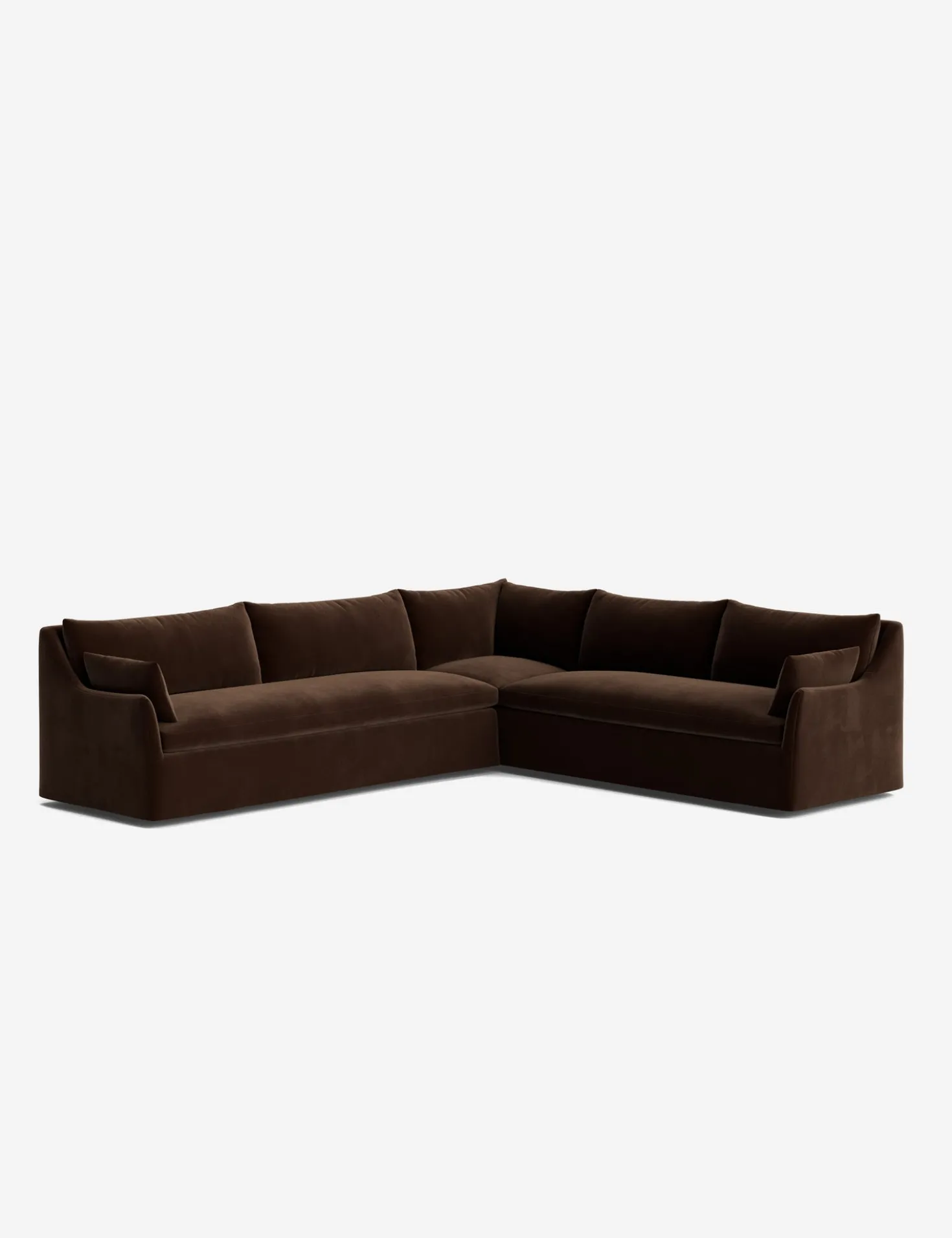 Portola Slipcover Corner Sectional Sofa