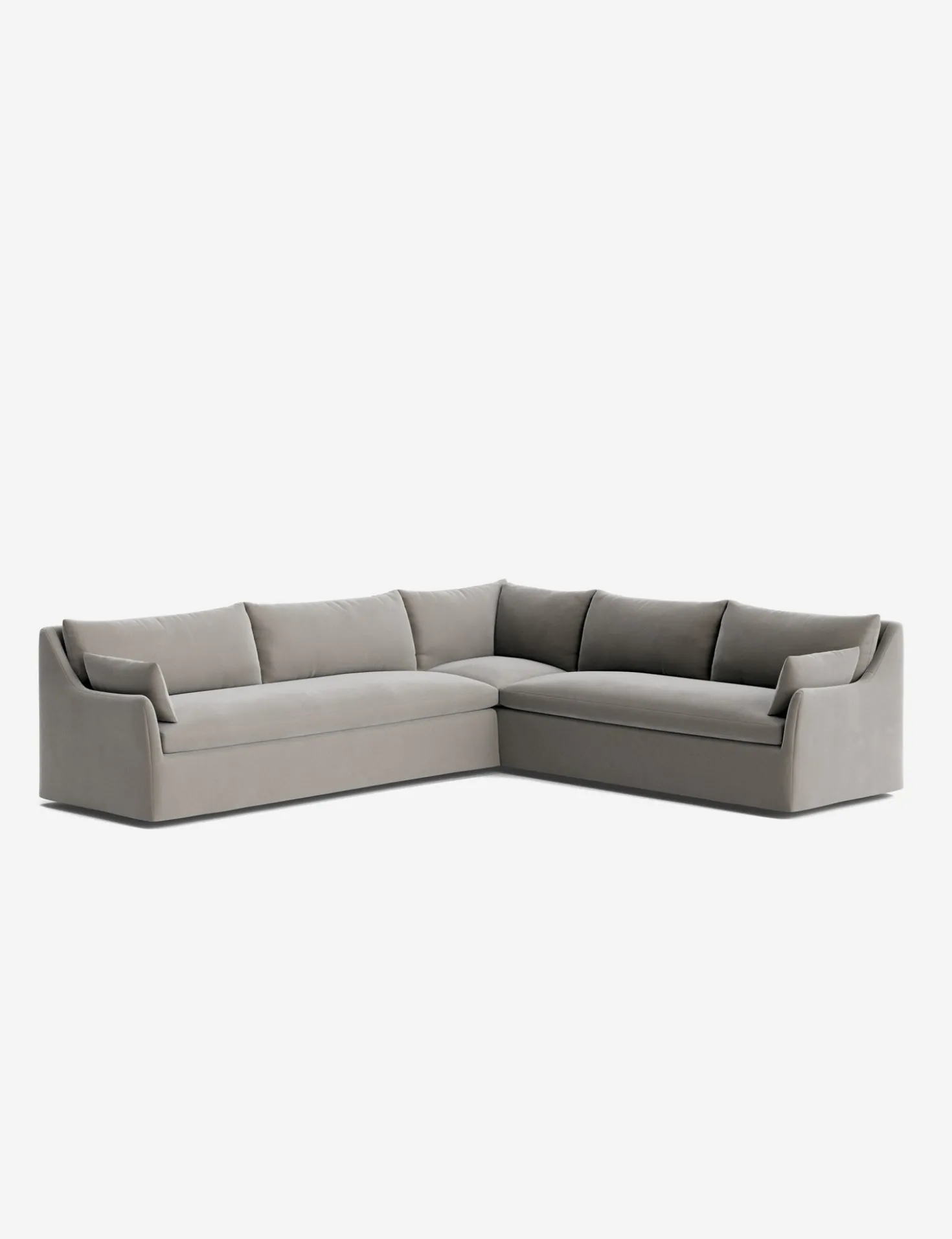 Portola Slipcover Corner Sectional Sofa