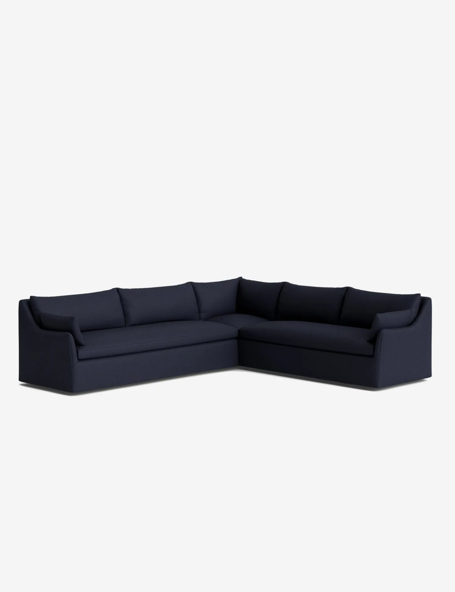 Portola Slipcover Corner Sectional Sofa