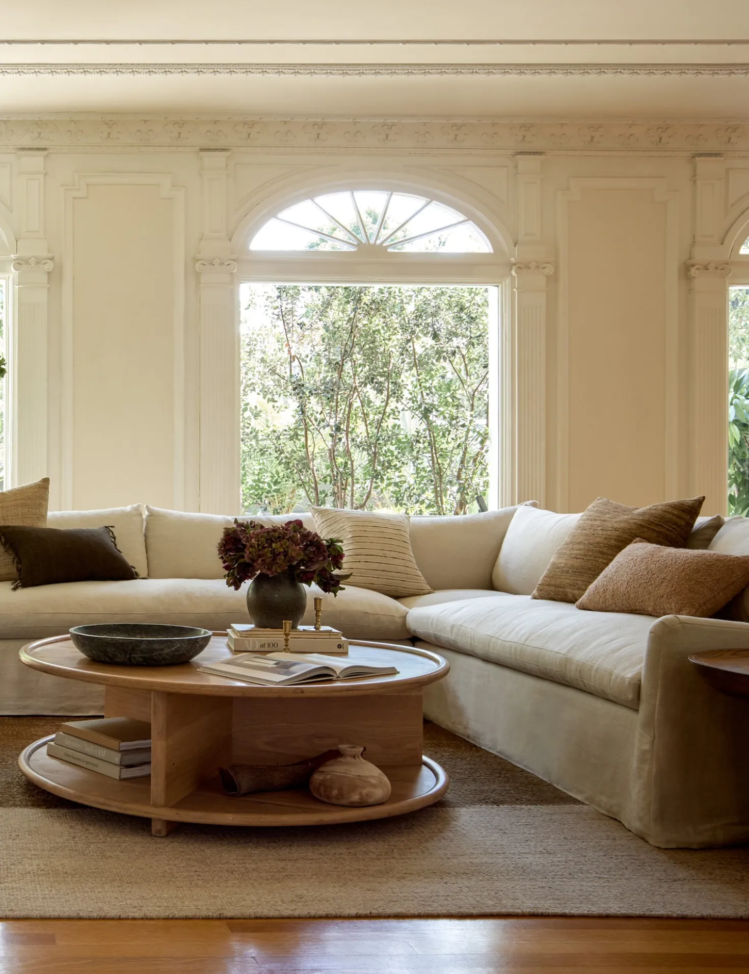 Portola Slipcover Corner Sectional Sofa