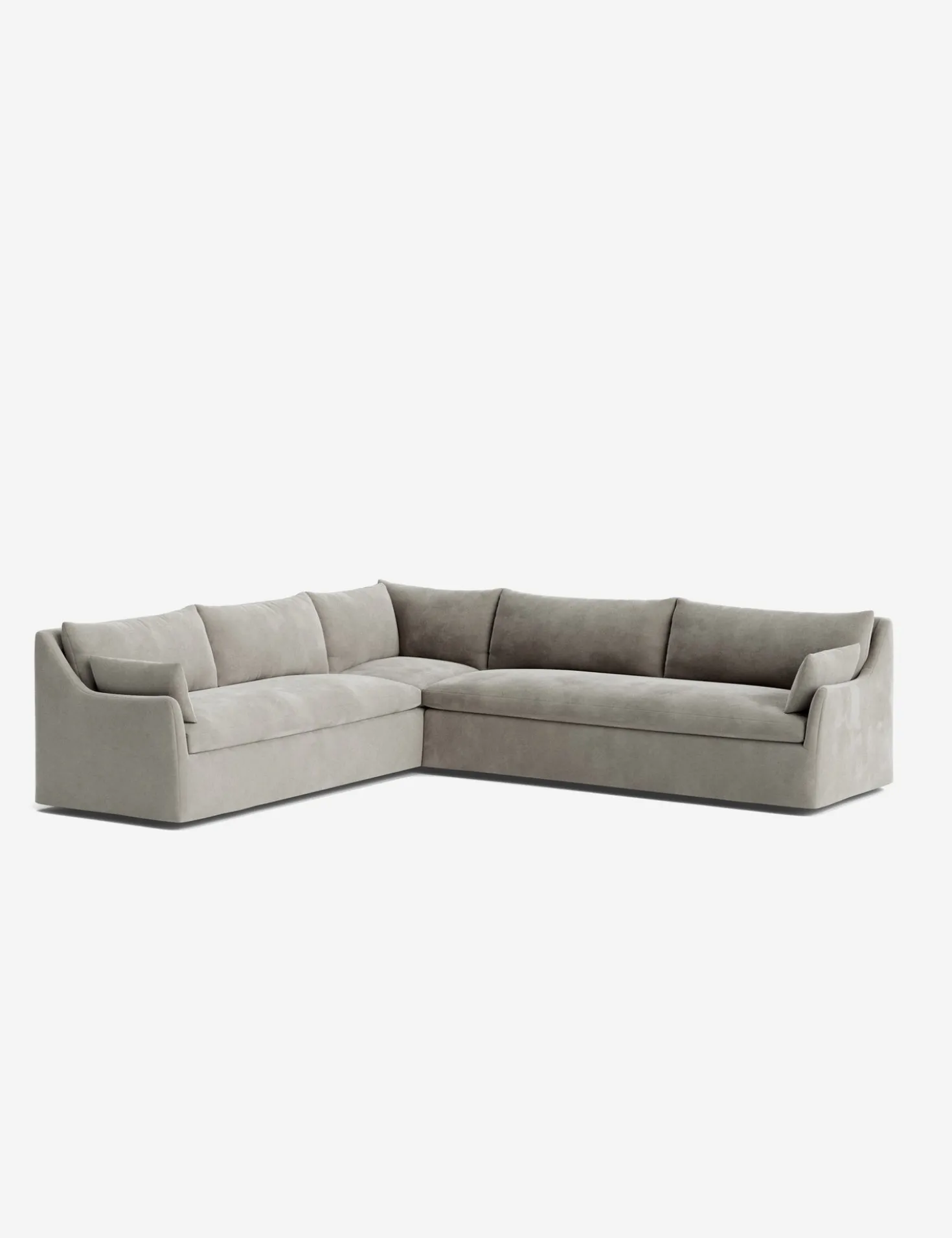 Portola Slipcover Corner Sectional Sofa