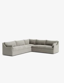 Portola Slipcover Corner Sectional Sofa