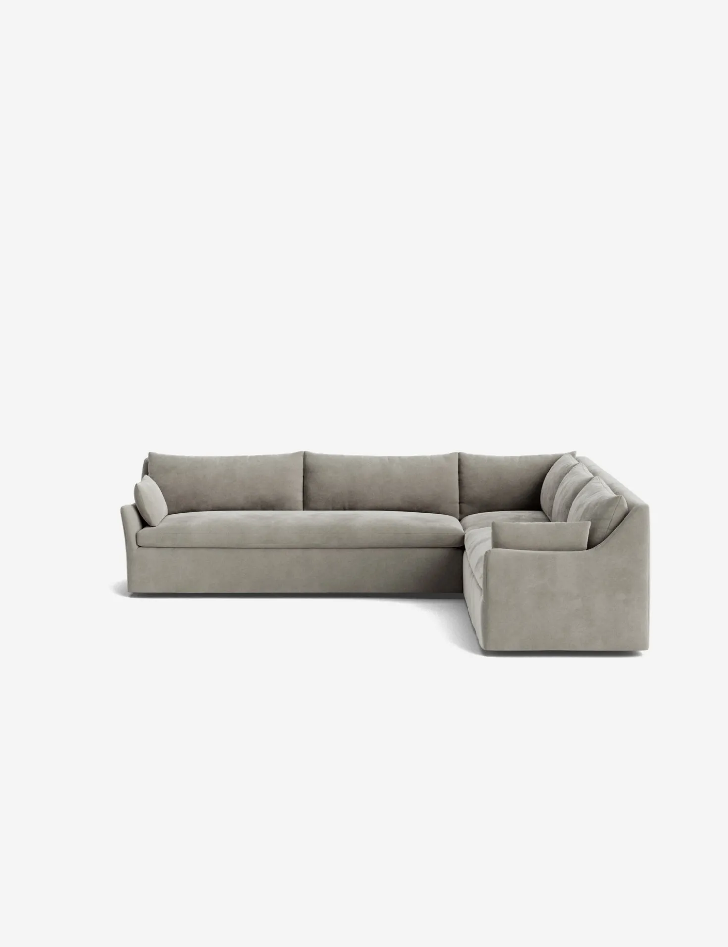 Portola Slipcover Corner Sectional Sofa